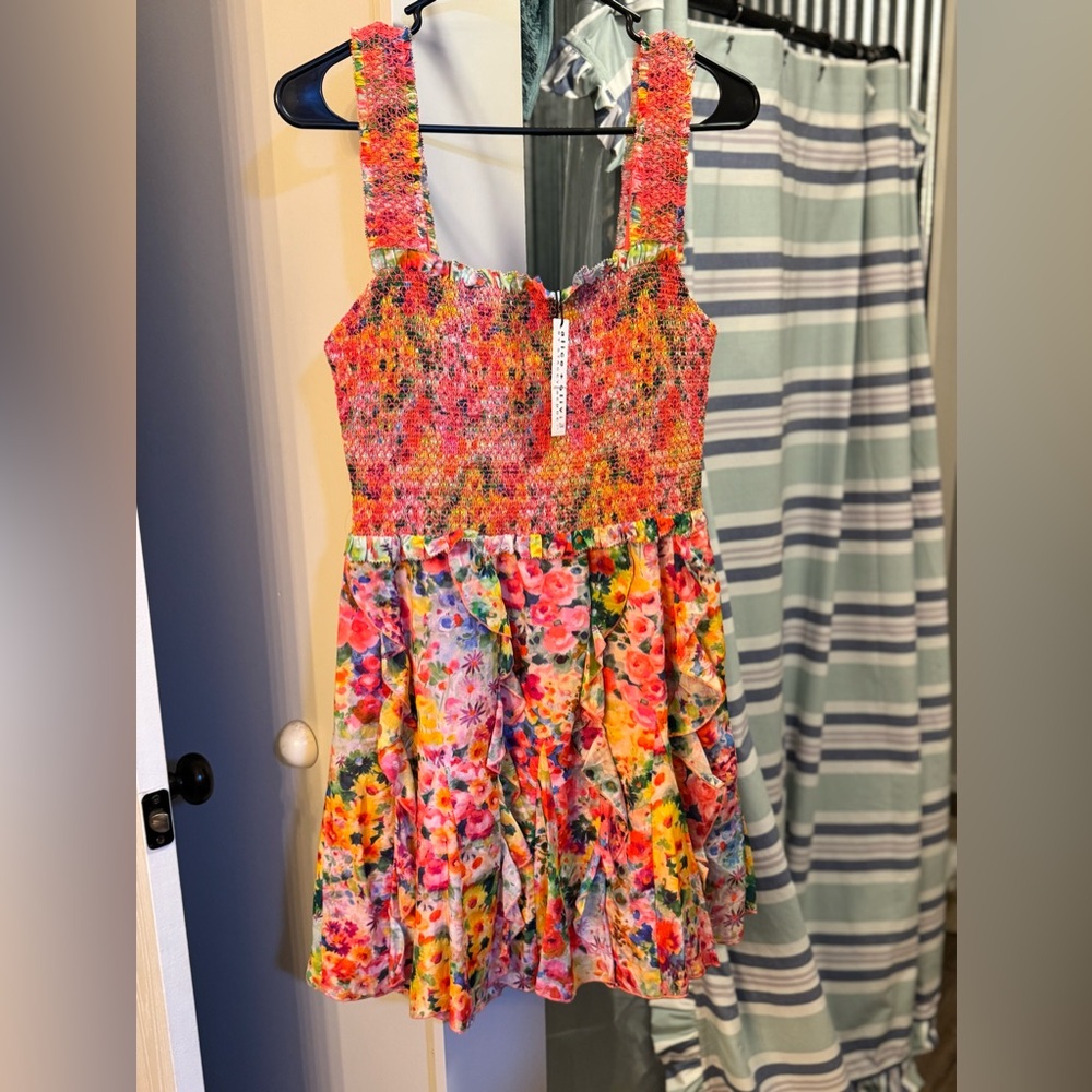 Alice + Olivia Multicolor Floral Dress